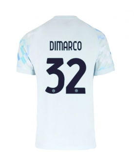 Billige Fotballdrakt Inter Milan Federico Dimarco #32 Replika Bortedrakt 2025-26 Kortermet Billige Fotballdrakt Inter Milan Federico Dimarco #32 Replika Bortedrakt 2025-26 Kortermet